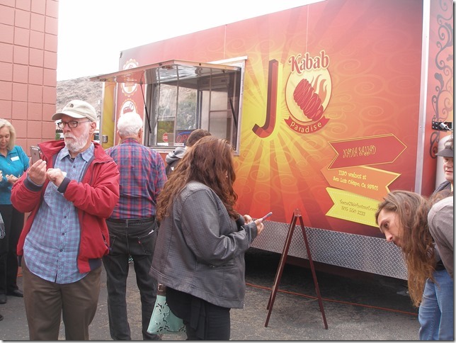 Hikers on Bishops Peak, San Luis Obispo County, CA