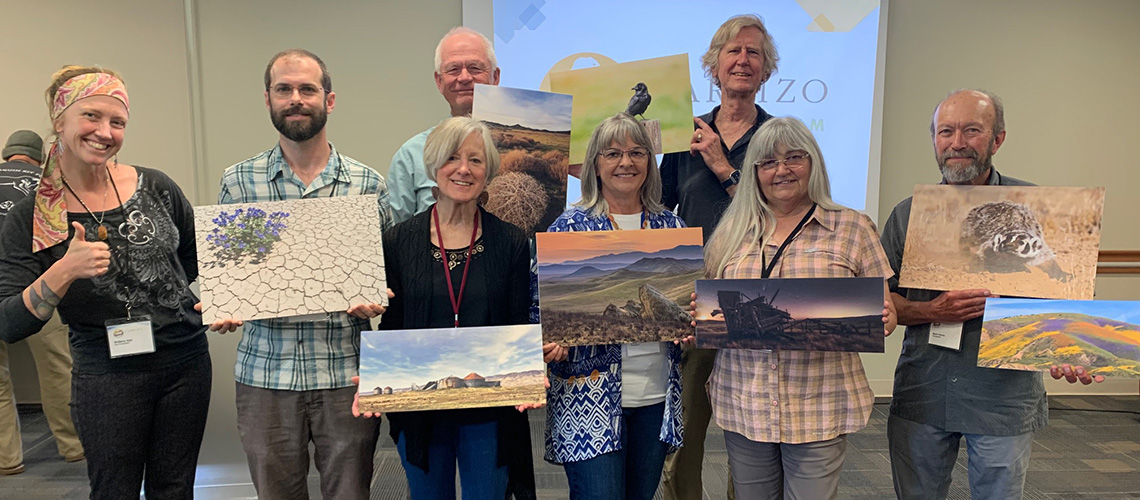 Hikers on Bishops Peak, San Luis Obispo County, CA Hikers on Bishops Peak, San Luis Obispo County, CA
