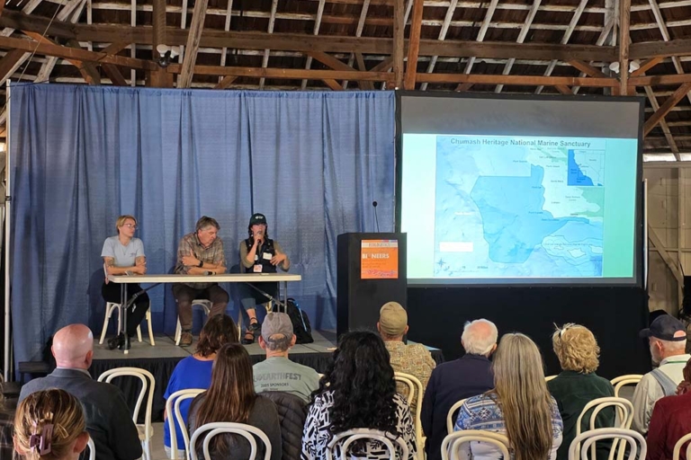Chumash sanctuary panel