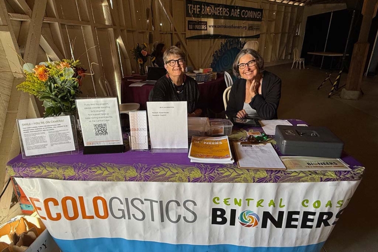 Dawn and Kathy at the registration table